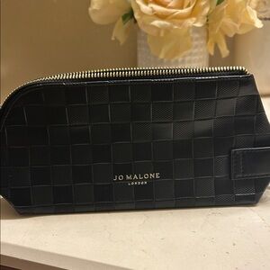 Jo Malone Black Checkered Toiletry Bag